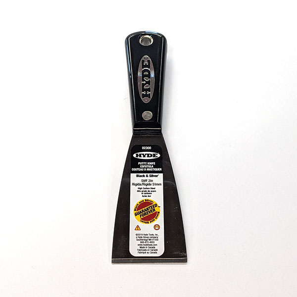 Hyde 2″ Stiff Putty Knife